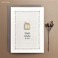 Happy Birthday Greeting Card - East of India