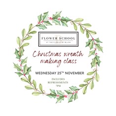 CHRISTMAS WREATH MAKING CLASS 25-11