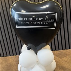 Branded balloon stacks 